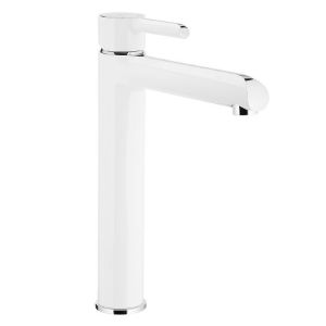 Paveikslėlis Praustuvo maišytuvas praustuvo stalviršiui baltas chromas Angelit