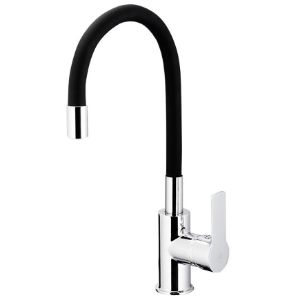 Paveikslėlis Kriauklės maišytuvas su lanksčiu snapeliu Rumba