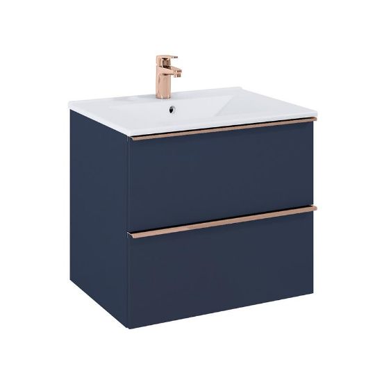 Spintelės ir praustuvo komplektas Merkado 60 2S Navy Blue paveikslėlis