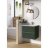 Spintelės ir praustuvo komplektas Merkado 80 2S Forest Green paveikslėlis