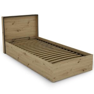 Rodyti išsamią informaciją apie Lova Capannoli 90 ąžuolas artisan/juoda Lova Capannoli 90 ąžuolas artisan/juoda paveikslėlis