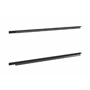 Paveikslėlis Kraštų laikiklis "Cetina" juodas 60 cm (2 vnt.)