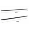 Kraštų laikiklis "Cetina" juodas 80 cm (2 vnt.) paveikslėlis
