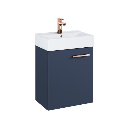 Rinkinys Mini 45 Navy Blue (rankena Rose Gold) paveikslėlis