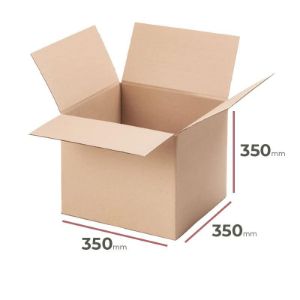Paveikslėlis Kartonas su atvartais 350 mm x 350 mm x 350 mm Paveikslėlis Kartonas su atvartais 350 mm x 350 mm x 350 mm