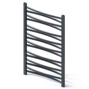 Rodyti išsamią informaciją apie Vonios šildytuvas Łezka 3D Ł3D 16/40 juodas 910x440 mm Vonios šildytuvas Łezka 3D Ł3D 16/40 juodas 910x440 mm paveikslėlis