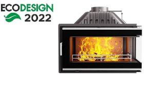 Paveikslėlis Židinio įdėklas W16 dešinysis kampas 13,5 kW Eco