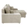 Rhodes P/L Kampinė sofa smėlio spalvos Whisper 2 paveikslėlis