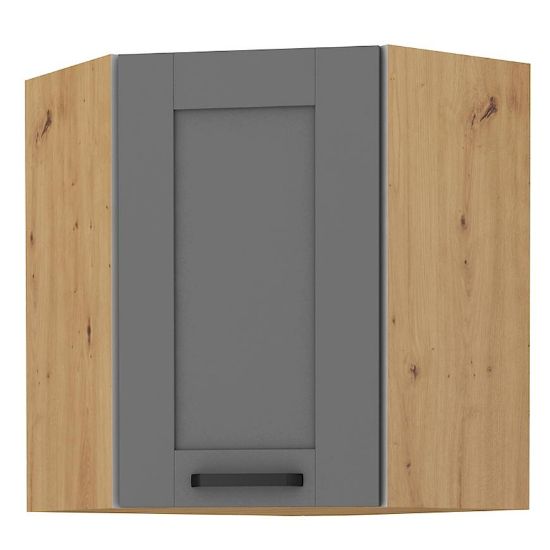 Virtuvės spintelė Luna dustgrey/artisan 58x58 GN-72 1F paveikslėlis