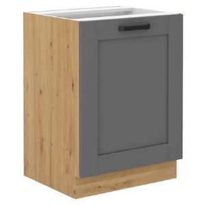 Paveikslėlis Virtuvės spintelė Luna dustgrey/artisan 60D 1F BB