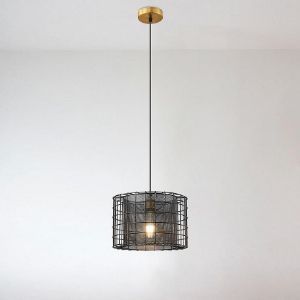 Paveikslėlis Šviestuvas 2023011 BLACK+ COPPER E27 LW1