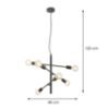 Lempa 2023001 BLACK+ BLACK E27 LW6 paveikslėlis