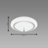 FALON LED C 24W NW 04099 PL1 lempa paveikslėlis