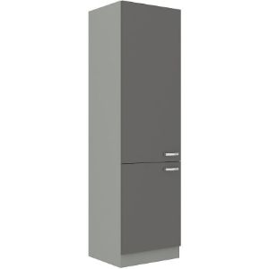 Paveikslėlis Pilka virtuvės spintelė 60lo-210 2f