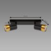 PUZON SPT GU10 2L BLACK/GOLD 04125 LS2 žibintas paveikslėlis