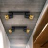PUZON SPT GU10 2L BLACK/GOLD 04125 LS2 žibintas paveikslėlis