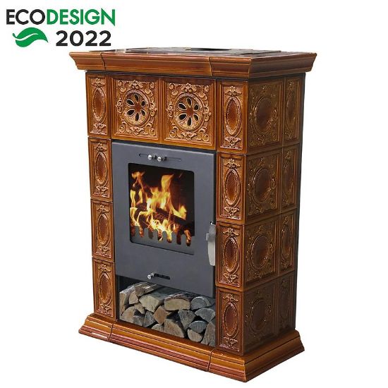 Plieninė kaitlentė Weimar II goldbrown 7 kw paveikslėlis