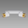 PUZON SPT GU10 2L WHITE/GOLD 04124 LS2 žibintas paveikslėlis
