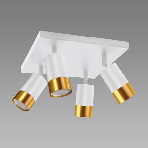 Paveikslėlis PUZON SPT GU10 4D WHITE/GOLD 04128 LS4 lempa