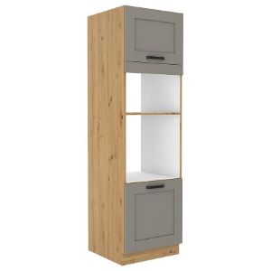 Paveikslėlis Virtuvės spintelė Luna claygrey/artisan 60DMP-210 2F
