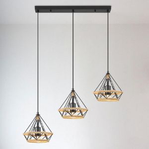 Paveikslėlis Šviestuvas 2200134-3 BLACK PAINTED LW3