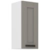 Virtuvės spintelė Luna claygrey/balta 30G-72 1F paveikslėlis