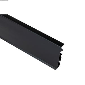 Paveikslėlis PVC grindjuostė Hi-Line Prestige 90 Black