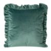 Velvet/25/O užvalkalas ant pagalvės 45x45 mėtų žalios spalvos atvartas 387652 paveikslėlis