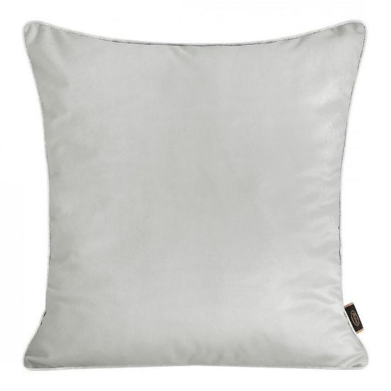 Užvalkalas pagalvei Velvet/57J 45x45 sidabrinis linas 404633 paveikslėlis