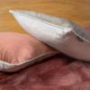 Užvalkalas pagalvei Velvet/57J 45x45 sidabrinis linas 404633 paveikslėlis