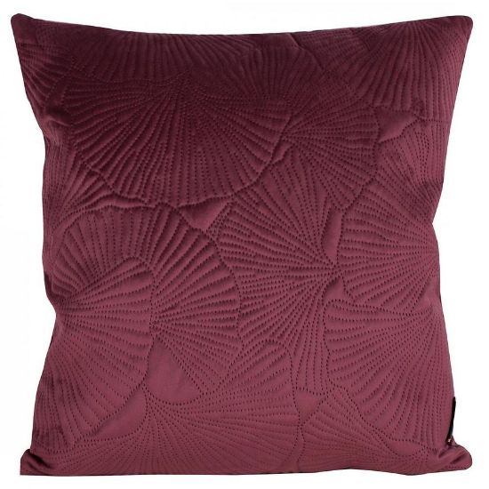 Aksominis užvalkalas/58A 45x45 bordo spalvos 404877 paveikslėlis