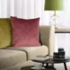 Aksominis užvalkalas/58A 45x45 bordo spalvos 404877 paveikslėlis