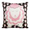 Užvalkalas D91/PO/Kids/7B 45x45 Velvetas juodai rožinis 404164 paveikslėlis