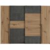 Narago 3 270 drabužių spinta NRGS82511-C752 Artisan Ąžuolas/Betonas paveikslėlis