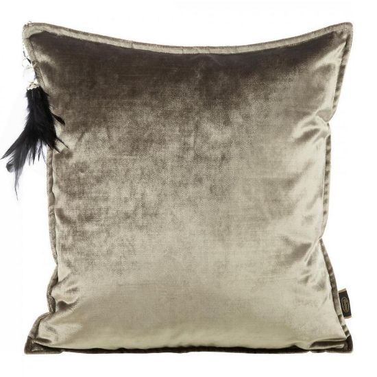 Užvalkalas Royal/5 45x45 tamsiai smėlio spalvos 396765 paveikslėlis