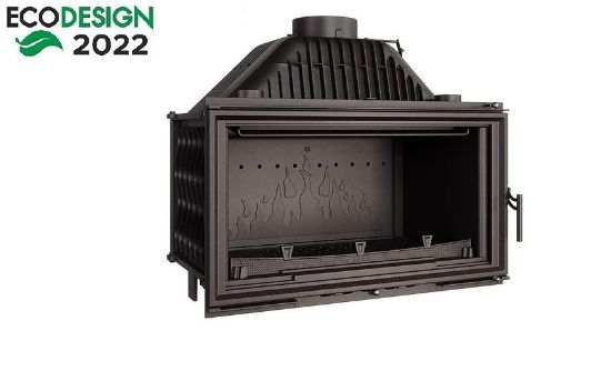 Malkomis kūrenama krosnelė W15 16,3 kW Ekko paveikslėlis