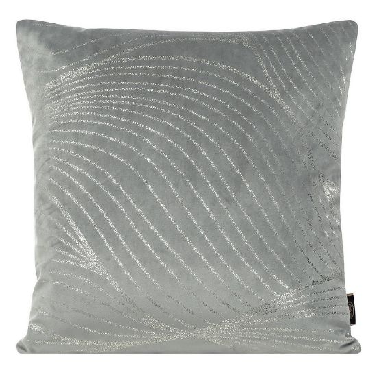Užvalkalas pagalvei Blink/18/D 45x45 sidabrinis 388541 paveikslėlis
