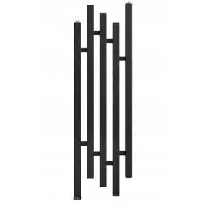 Paveikslėlis Vonios kambario radiatorius Pork 100/30 juodas kairysis