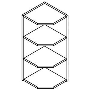 Virtuvės spintelė Katrin WPO plytų raudonos spalvos paveikslėlis