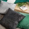 Užvalkalas pagalvei Blink/13/H 45x45 tamsiai žalia 387681 paveikslėlis