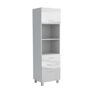 Paveikslėlis Virtuvės spintelė Lucjan 60KPM 1F2S 2100 LUX balta