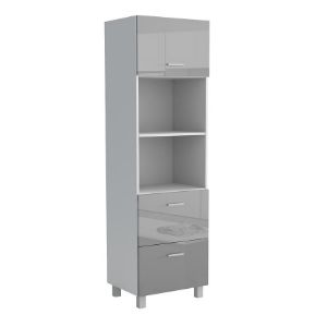 Paveikslėlis Virtuvės spintelė Lucjan 60KPM 1F2S 2100 LUX pilka Paveikslėlis Virtuvės spintelė Lucjan 60KPM 1F2S 2100 LUX pilka