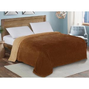 Onikso antklodė 006 160x210 ruda paveikslėlis