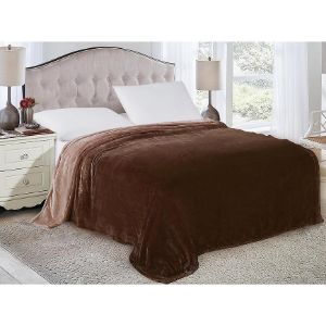 Onikso antklodė 009 160x210 ruda paveikslėlis