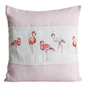 Užvalkalas Flamingo 40x40 rožinis 327140 paveikslėlis