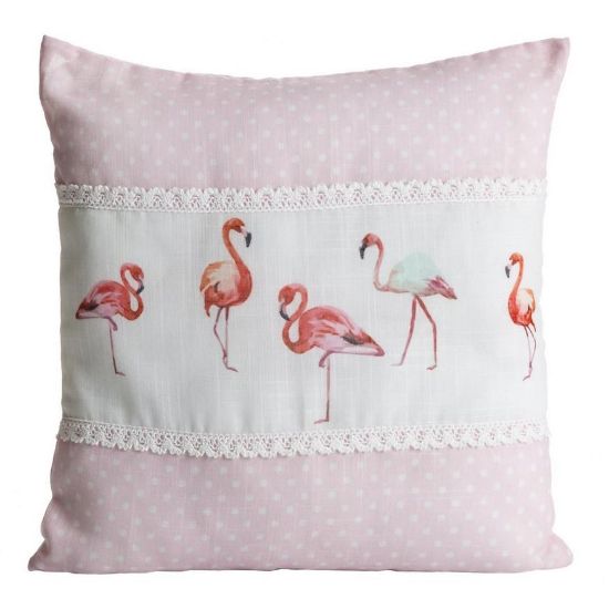 Užvalkalas Flamingo 40x40 rožinis 327140 paveikslėlis