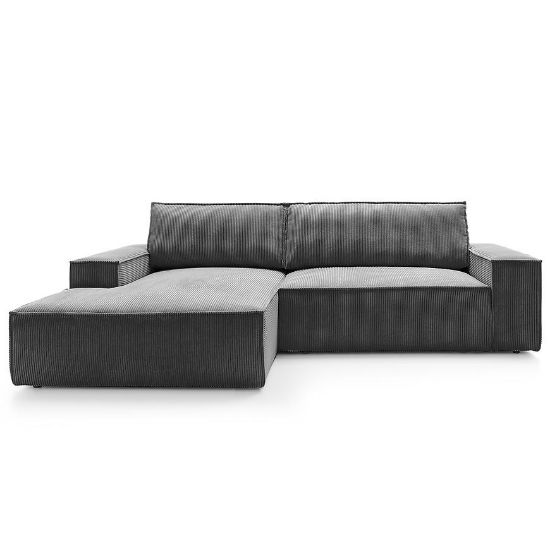Kampinė sofa su miegamąja funkcija Faro M Poso 22 kairė pusė paveikslėlis