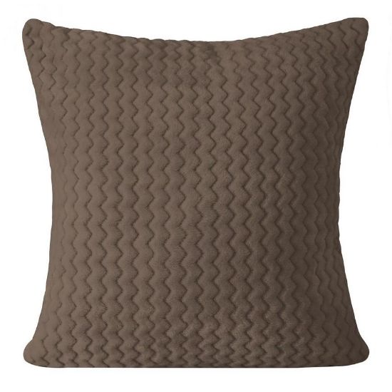 Užvalkalas pagalvei Onyx 40x40 rudas 221133 paveikslėlis