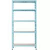 Metalinis sandėliavimo stelažas RNDU30-5 mėlynas 180x90x30cm -5 lentynų/175kg paveikslėlis