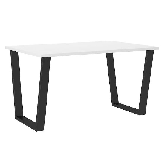 Cezario stalas 138x90 - Baltas paveikslėlis